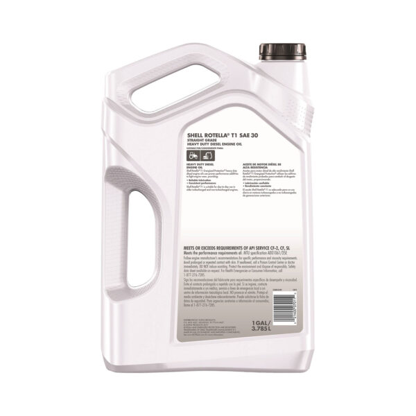 Shell Rotella T1 SAE 30 Conventional Heavy Duty – Image 2