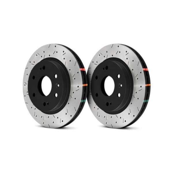 4000XS Drilled and Slotted Brake Rotor more details on – Image 2